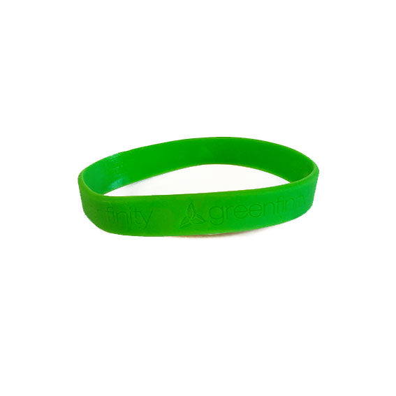 Greenfinity Foundation Armband Silikon