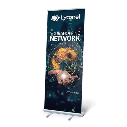 Lyconet Roll-up YOUR SHOPPING NETWORK